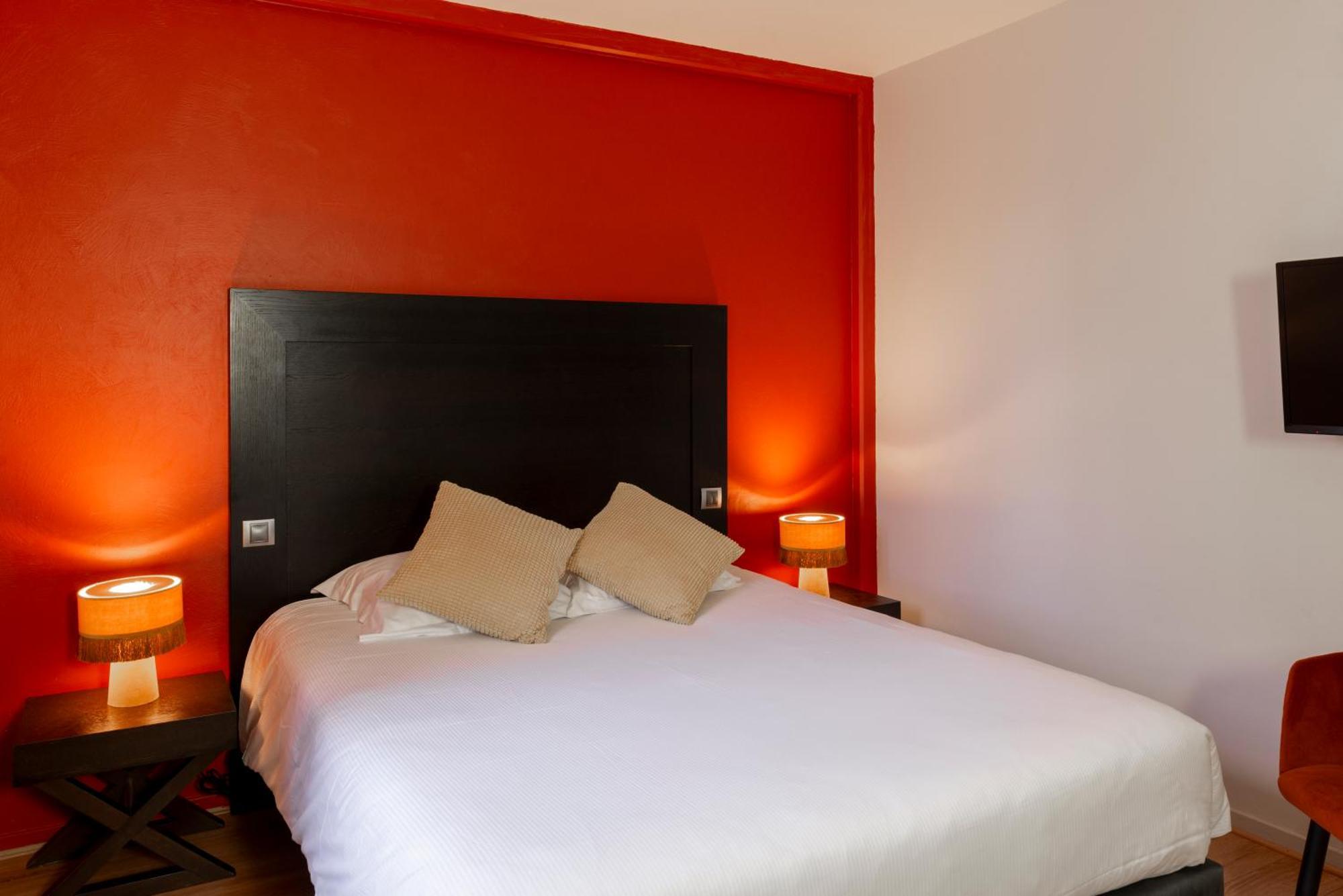Logis Hotel-Restaurant Saint Romain อองส์ ห้อง รูปภาพ