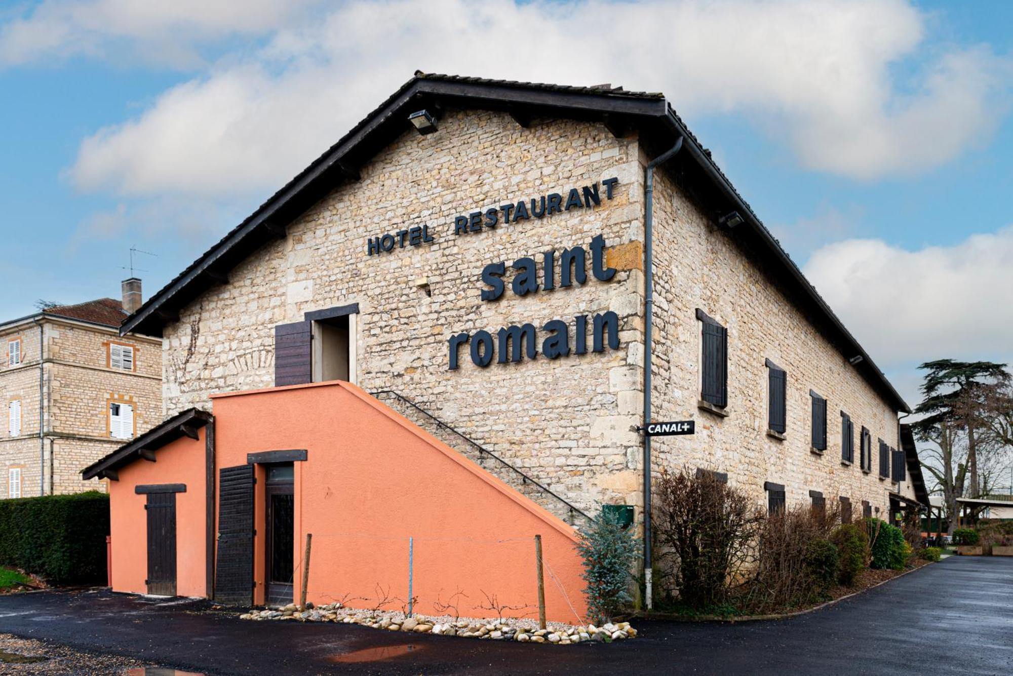 Logis Hotel-Restaurant Saint Romain อองส์ ภายนอก รูปภาพ