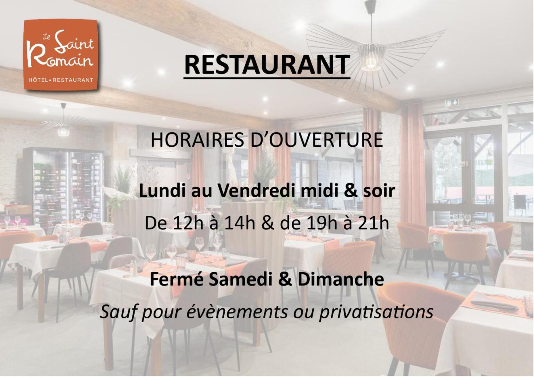 Logis Hotel-Restaurant Saint Romain อองส์ ภายนอก รูปภาพ